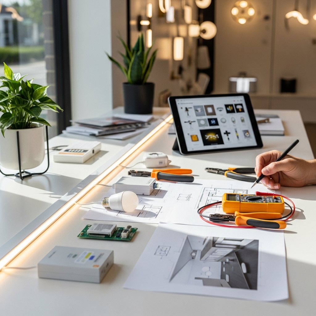 J & C LIGHTING energy-efficient LED lighting fixtures for modern homes